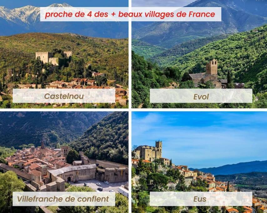 Maison 4 Pers Avec Jardin Au Pied Des Montagnes Ria 외부 사진